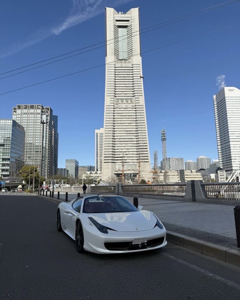 フェラーリ458スパイダーレンタル
