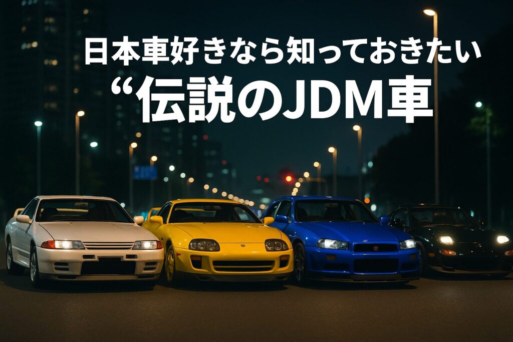 日本車好きなら知っておきたい“伝説のJDM車”